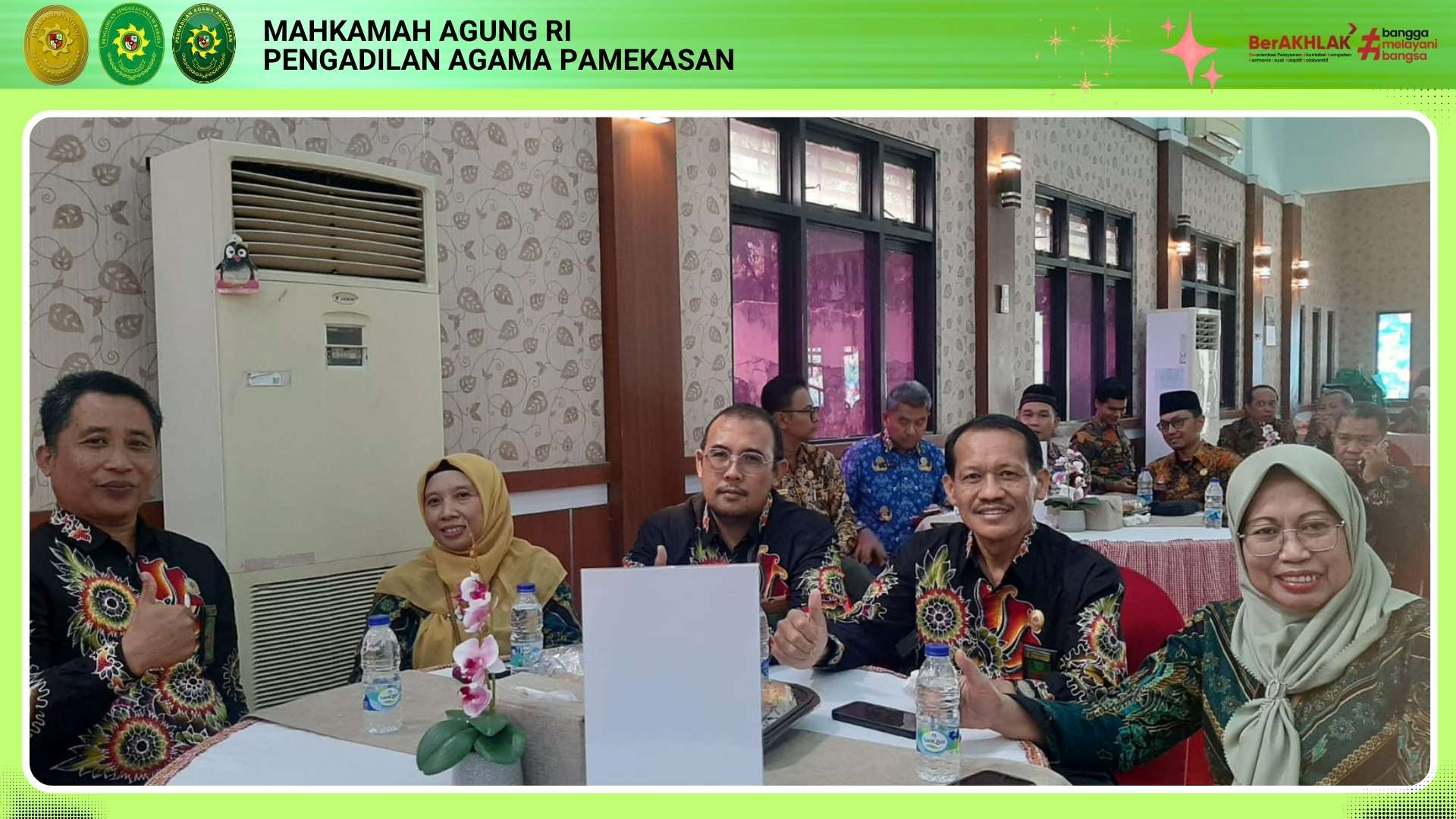 Sinergi Peningkatan Layanan Publik. Sekretaris PA Pamekasan Hadiri Forum Konsultasi Publik di KPPN Pamekasan
